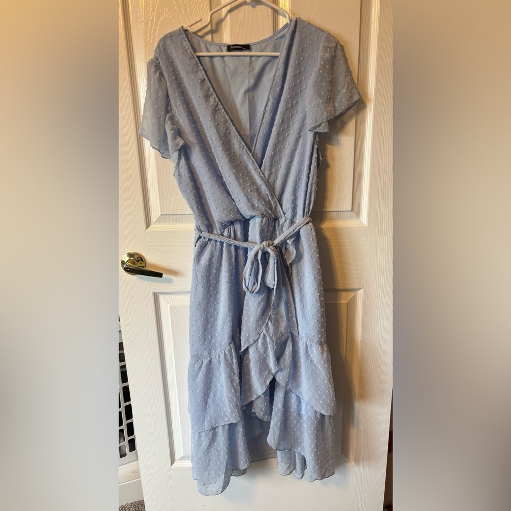 Baby Blue Formal Dress